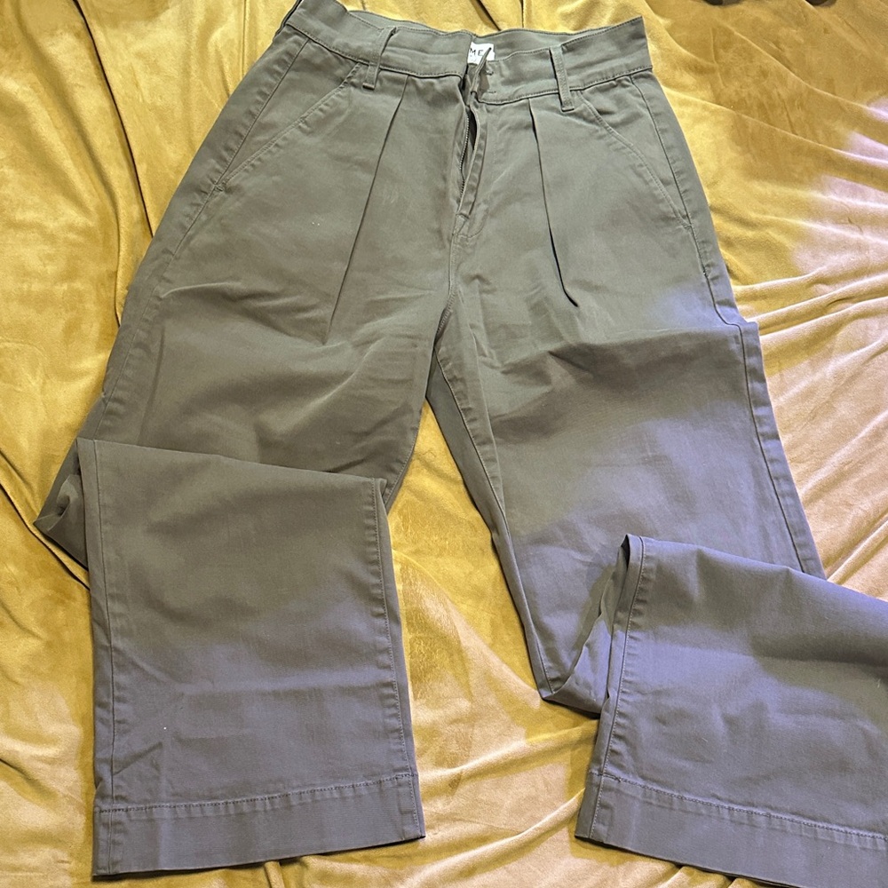 Frame Denim Womens Khaki Chinos